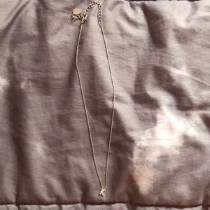 Initial “K” Necklace